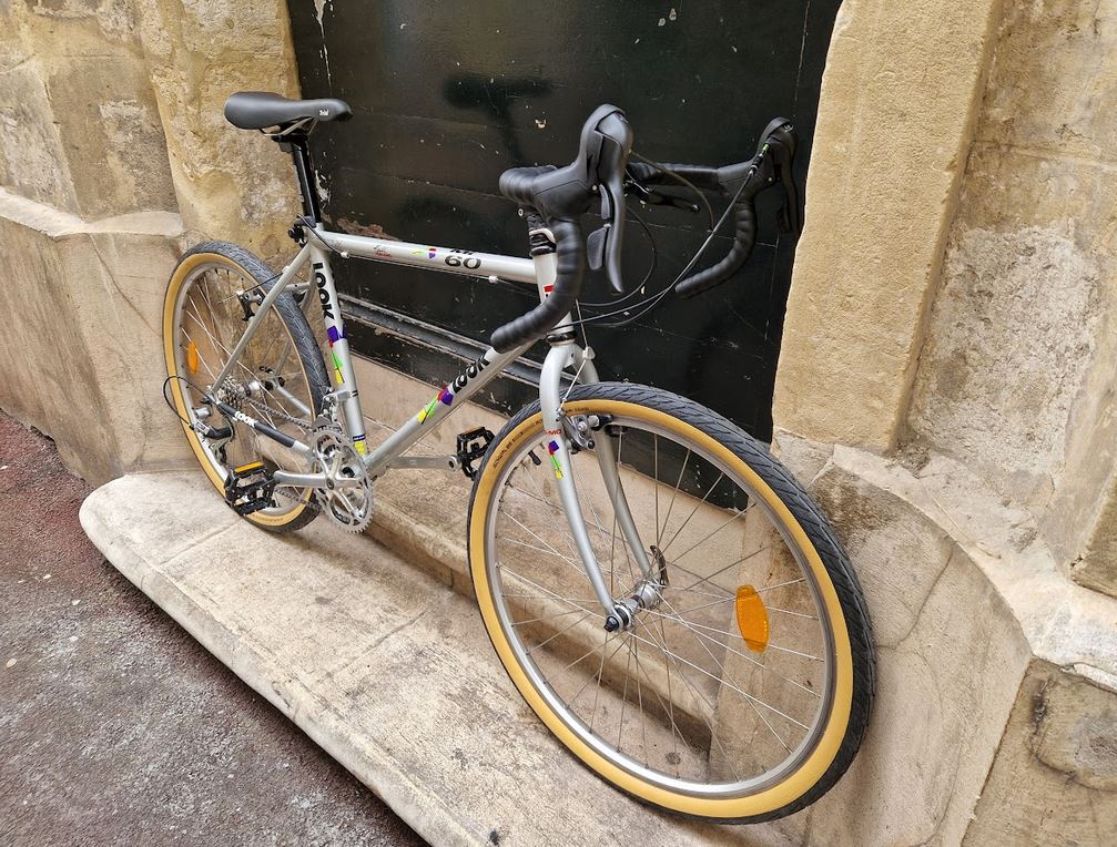 Gravelisation d'un cadre Look Mi 60 NOS