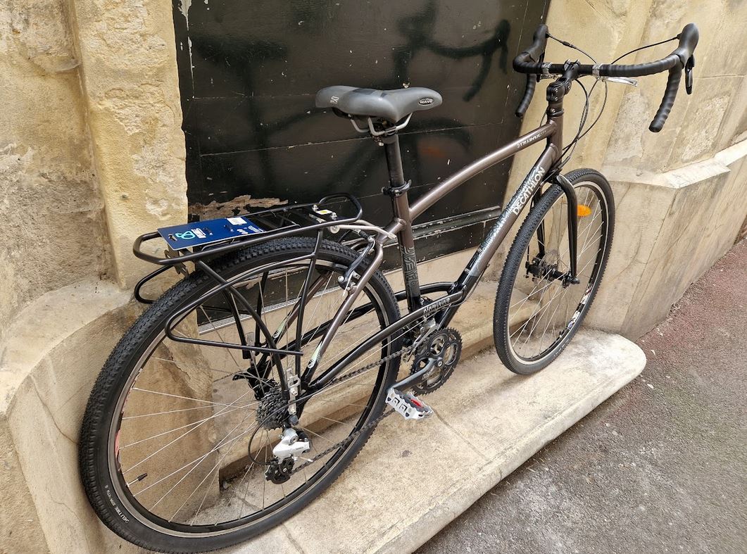 Gravel randonneuse Decathlon reconditionné