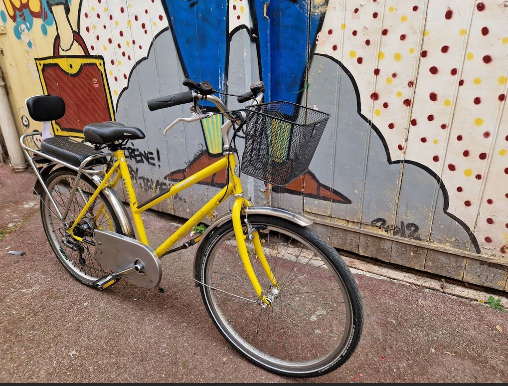 Vélo cargo La poste révisé