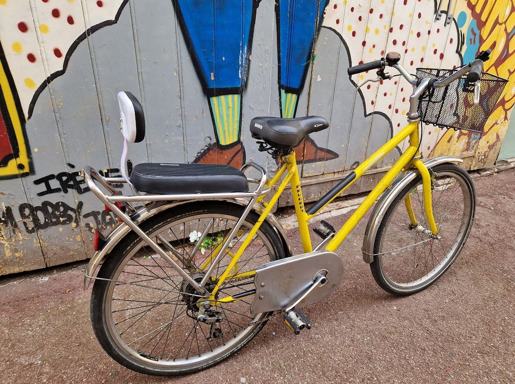 Vélo cargo La poste révisé