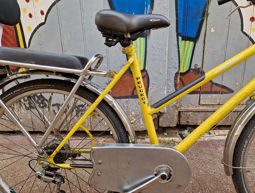 Vélo cargo La poste révisé