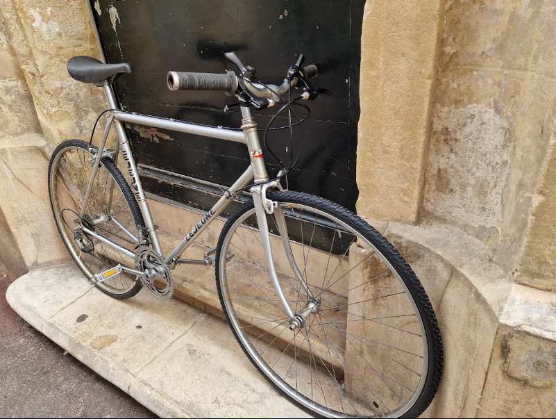 Vélo de route gravel vintage urbain Lejeune reconditionné