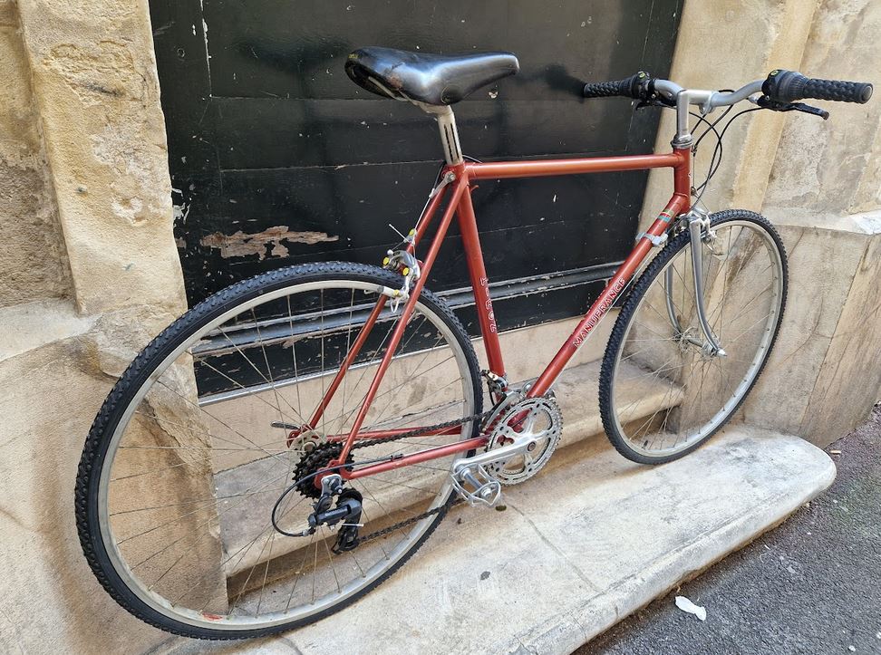 Vélo de route gravel vintage Manufrance reconditionné, vélo d'occasion à Meaux - photo 3