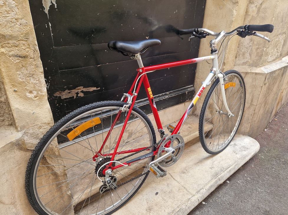 Vélo de route gravel vintage MBK reconditionné, vélo d'occasion à Meaux - photo 3