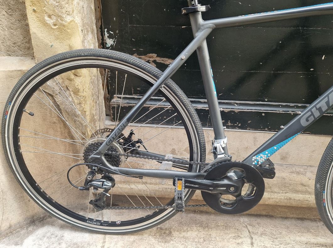 Cyclo randonneuse et gravel Gitane à disques reconditionné