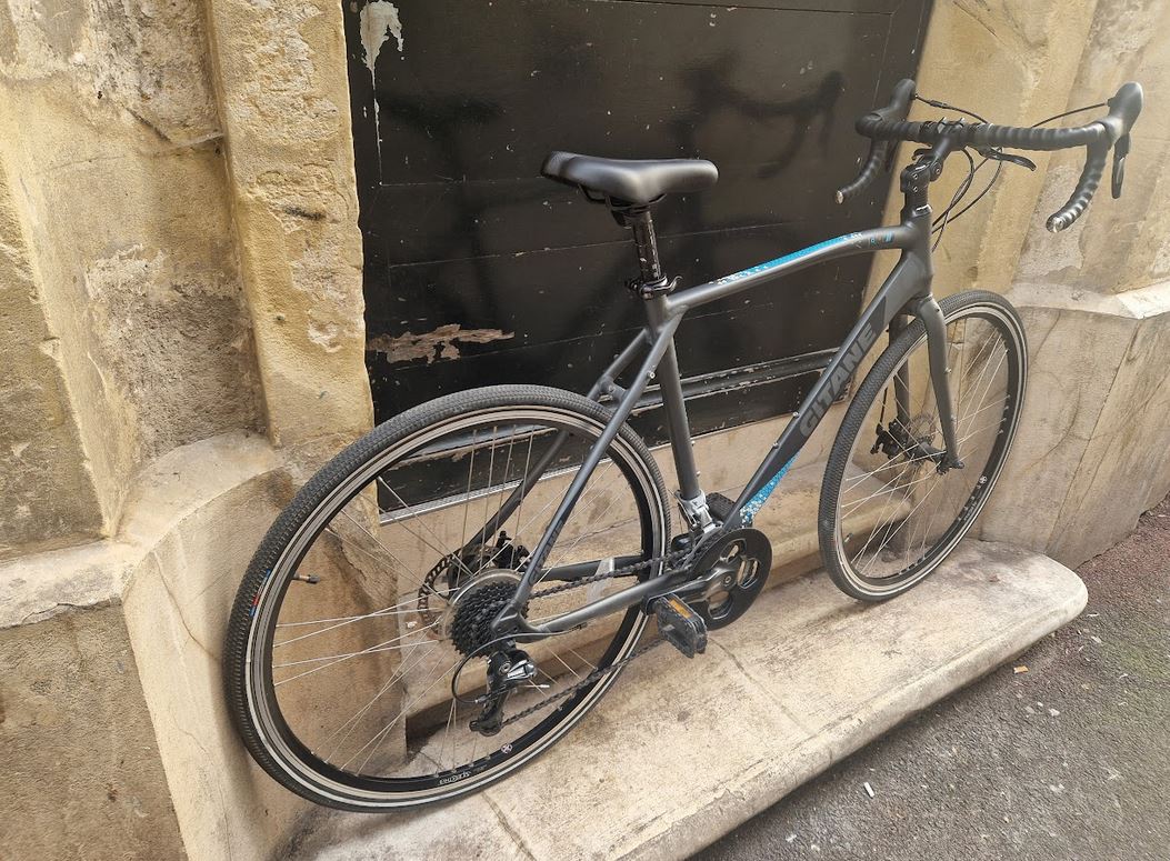 Cyclo randonneuse et gravel Gitane à disques reconditionné