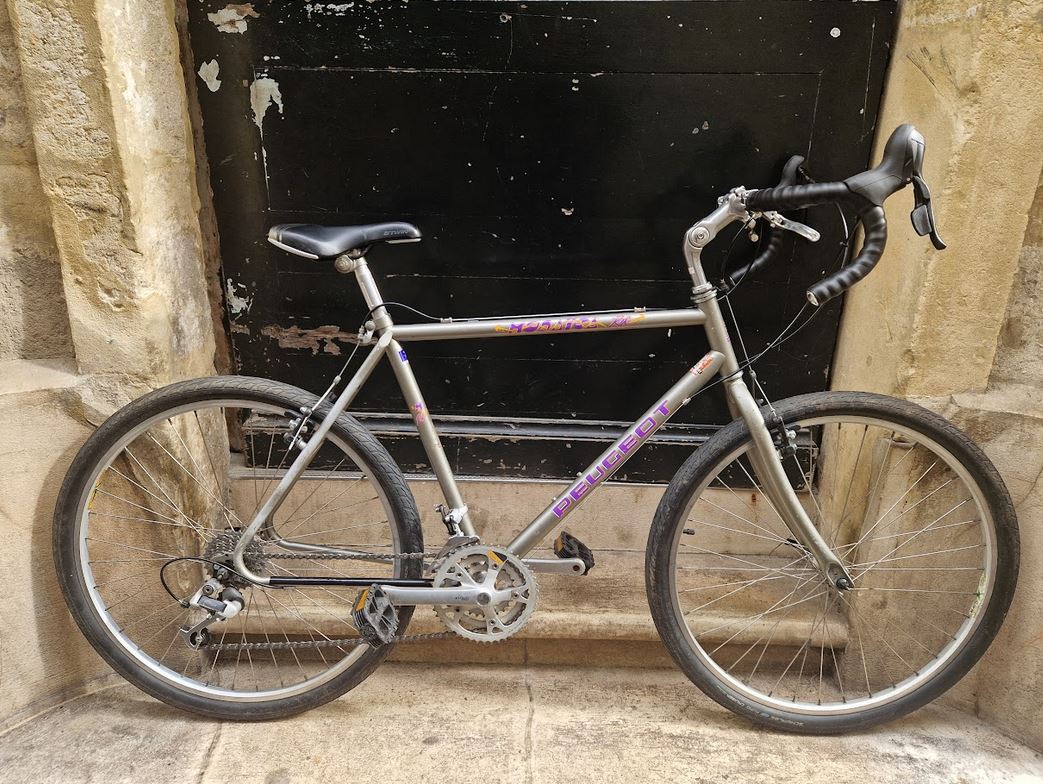 Cyclo randonneuse gravel Peugeot reconditionné