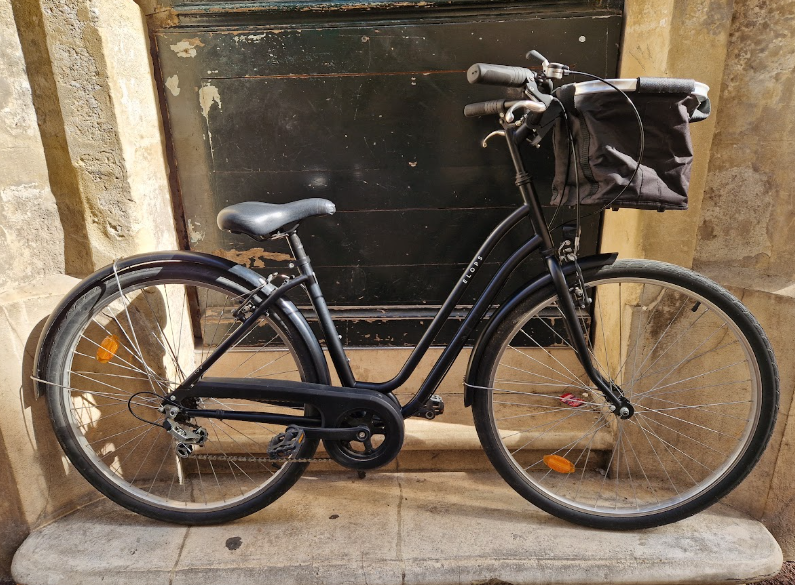 Vélo de ville femme Elops reconditionné