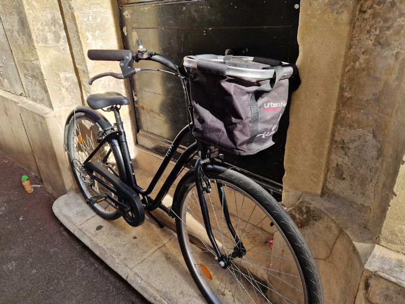 Vélo de ville femme Elops reconditionné