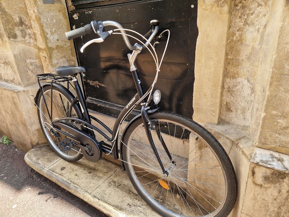 Vélo de ville femme Elops reconditionné