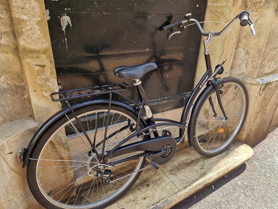 Vélo de ville femme Elops reconditionné