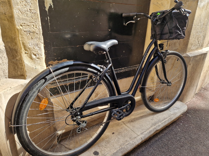 Vélo de ville femme Elops reconditionné