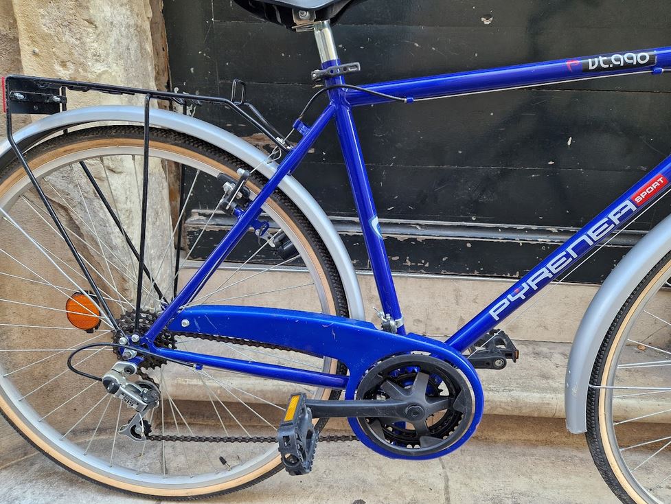 Vélo de ville homme tout équipé reconditionné