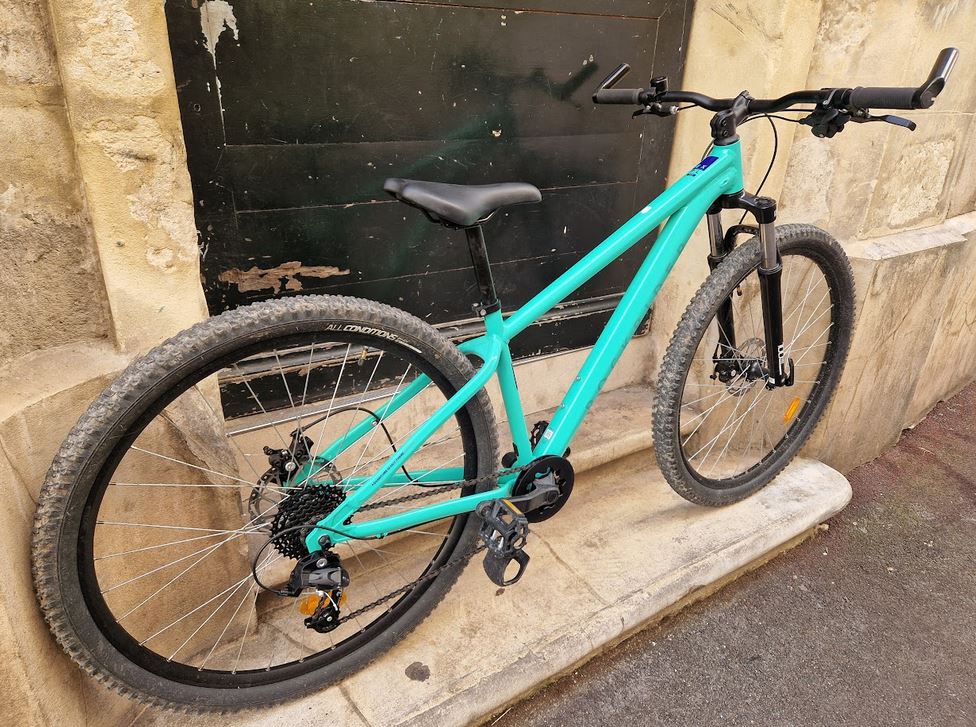 VTT Rockrider EX PL 100 29 pouces à disques taille M reconditionné